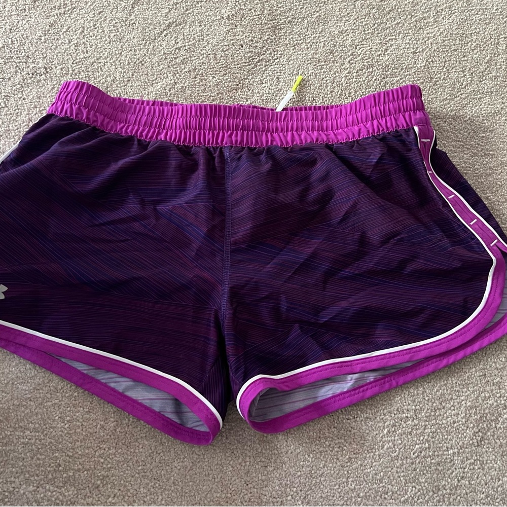 Women's Purple Athletic Shorts